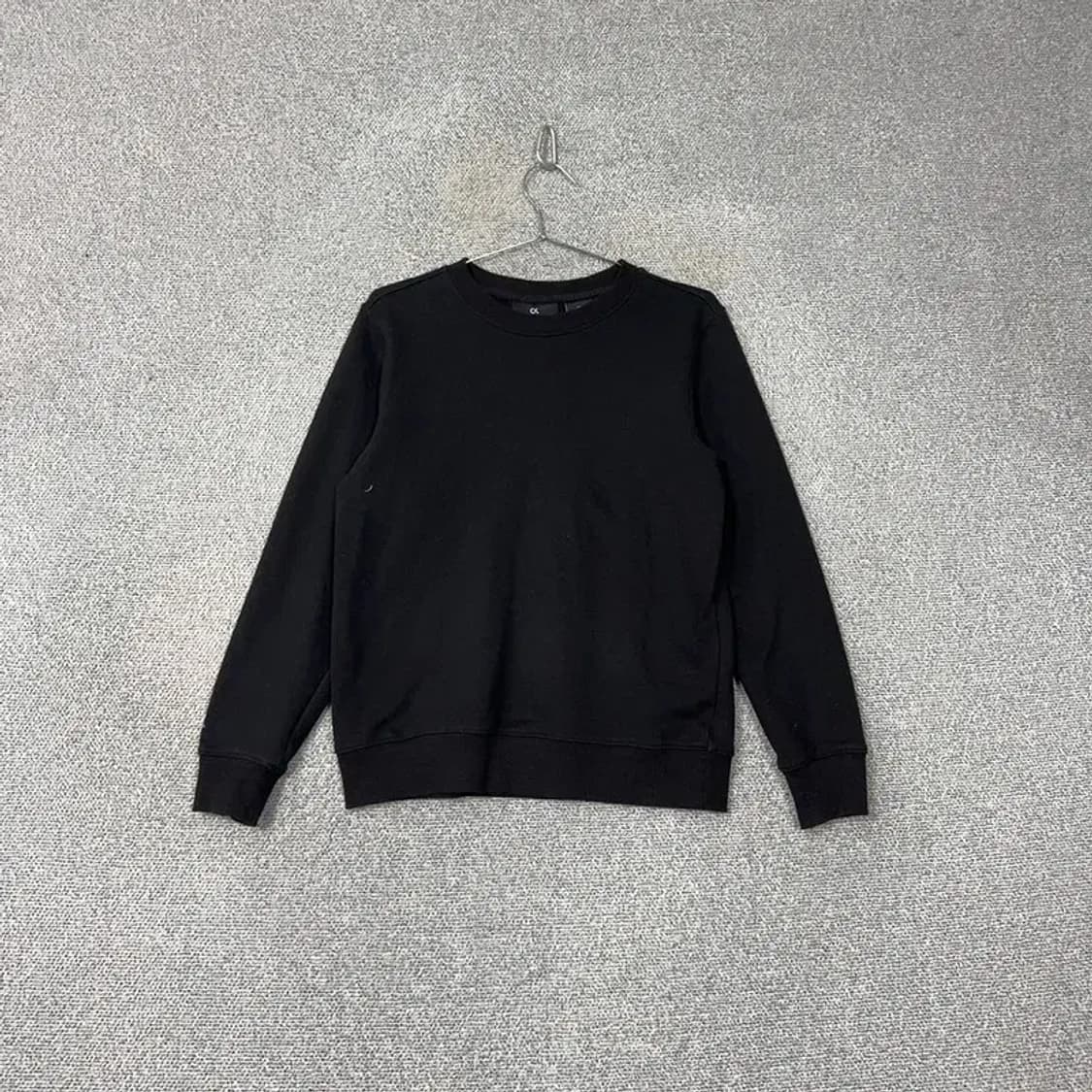 캘빈클라인 캐주얼 블랙 맨투맨 S 상품이미지1