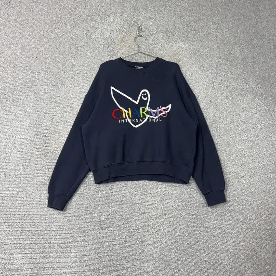 마크곤잘레스 참스 로고 네이비 맨투맨 S 상품이미지1