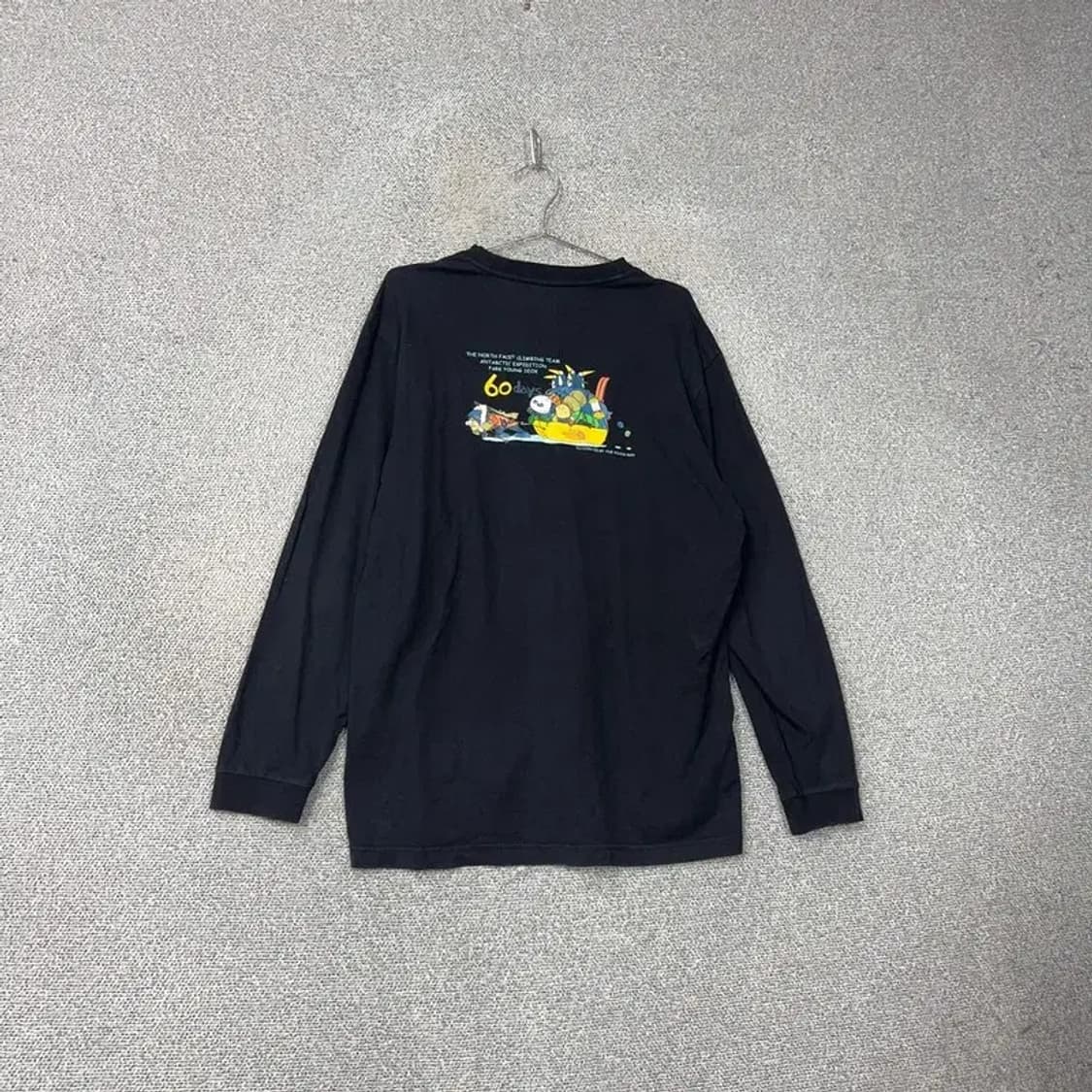 노스페이스 빈티지 백프린팅 롱슬리브 긴팔티 XXL 상품이미지1