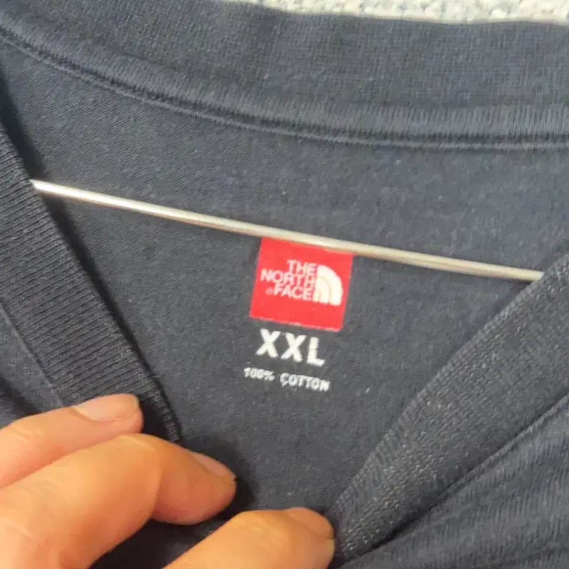 노스페이스 빈티지 백프린팅 롱슬리브 긴팔티 XXL 상품이미지3