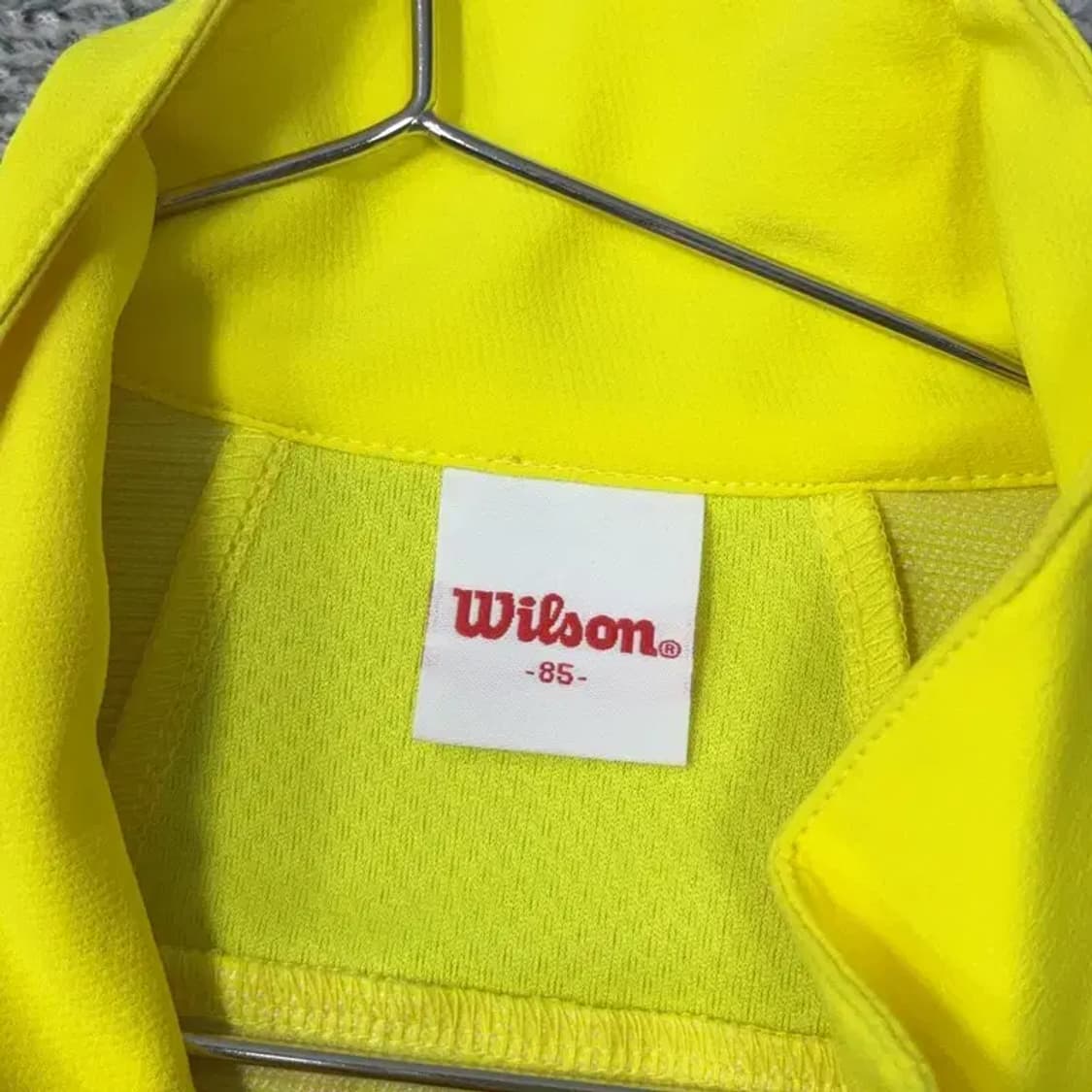 윌슨 로고 형광 기능성 바람막이 집업 85 상품이미지3