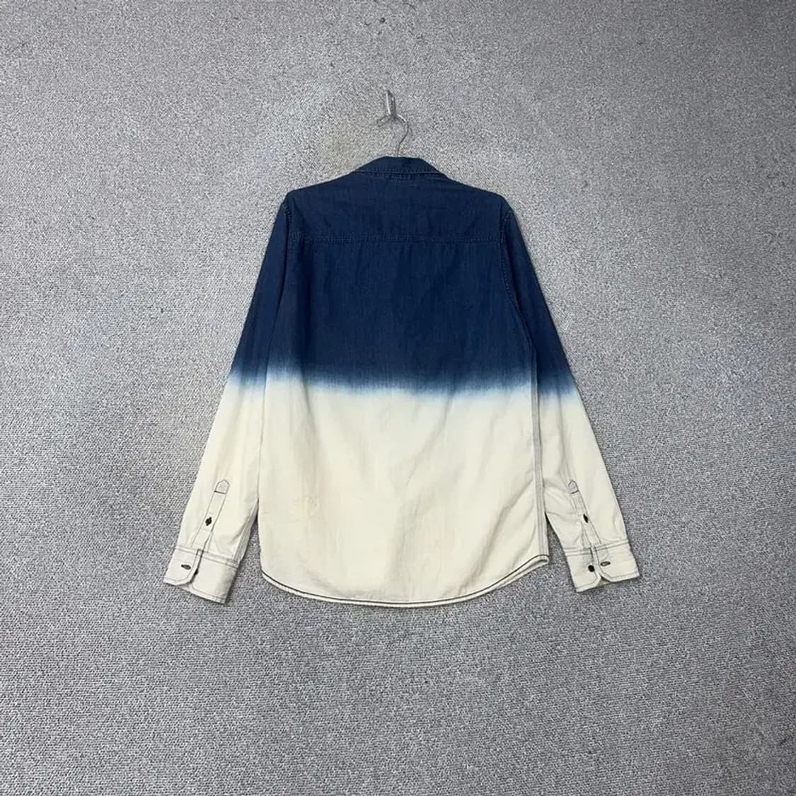 아디다스 네온 그라데이션 빈티지 코튼 셔츠 M 상품이미지2