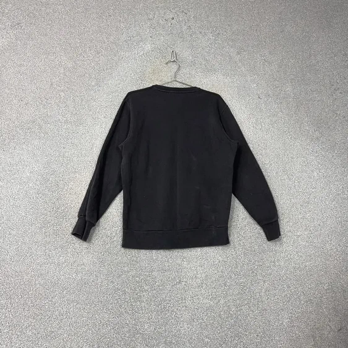 아디다스 올블랙 로고 맨투맨 100 상품이미지2