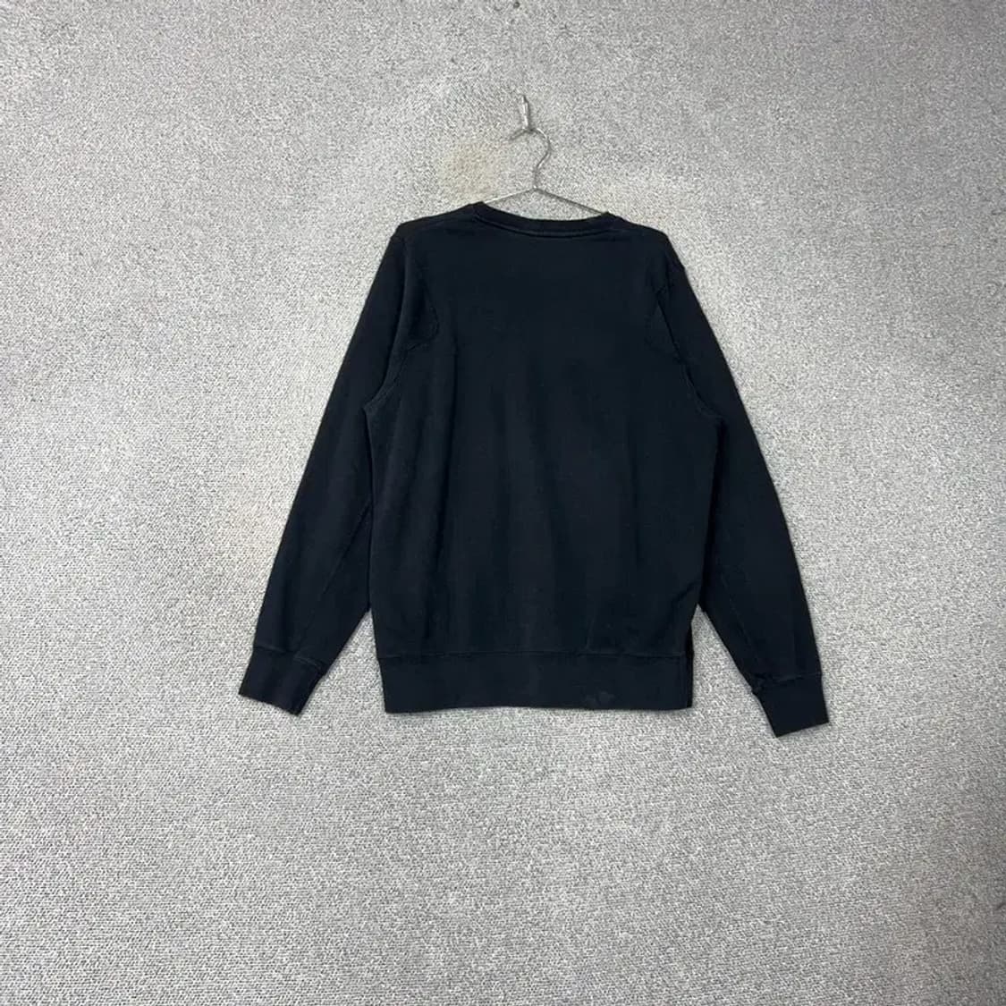 조던 점프맨 로고 올블랙 오버핏 맨투맨 L 상품이미지2