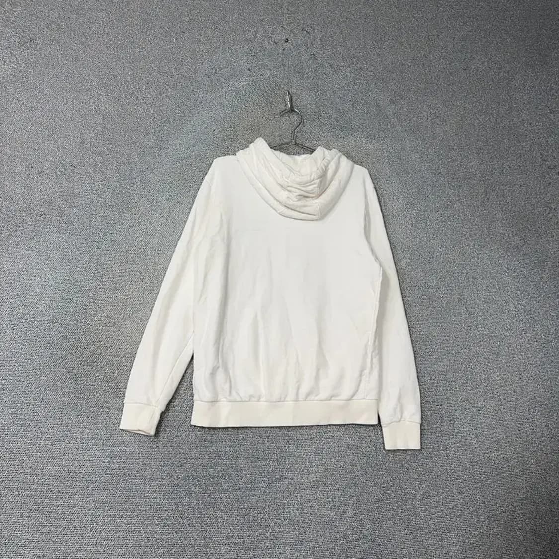 캉골 로고 캐주얼 화이트 후드티 L 상품이미지2