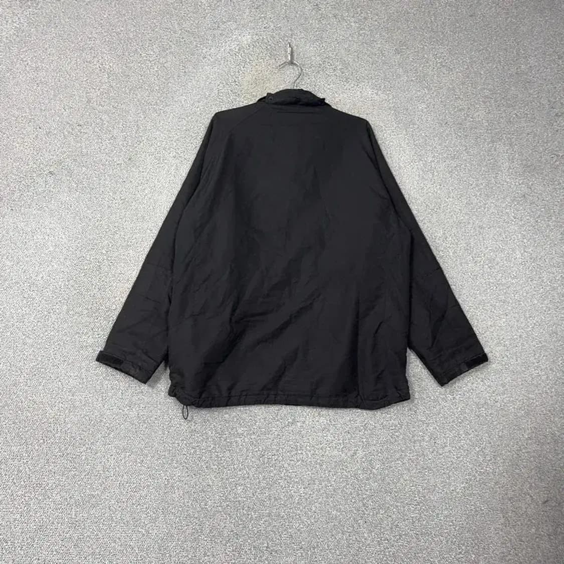 아디다스 블랙 로고 오버핏 바람막이 윈드자켓 105 상품이미지2