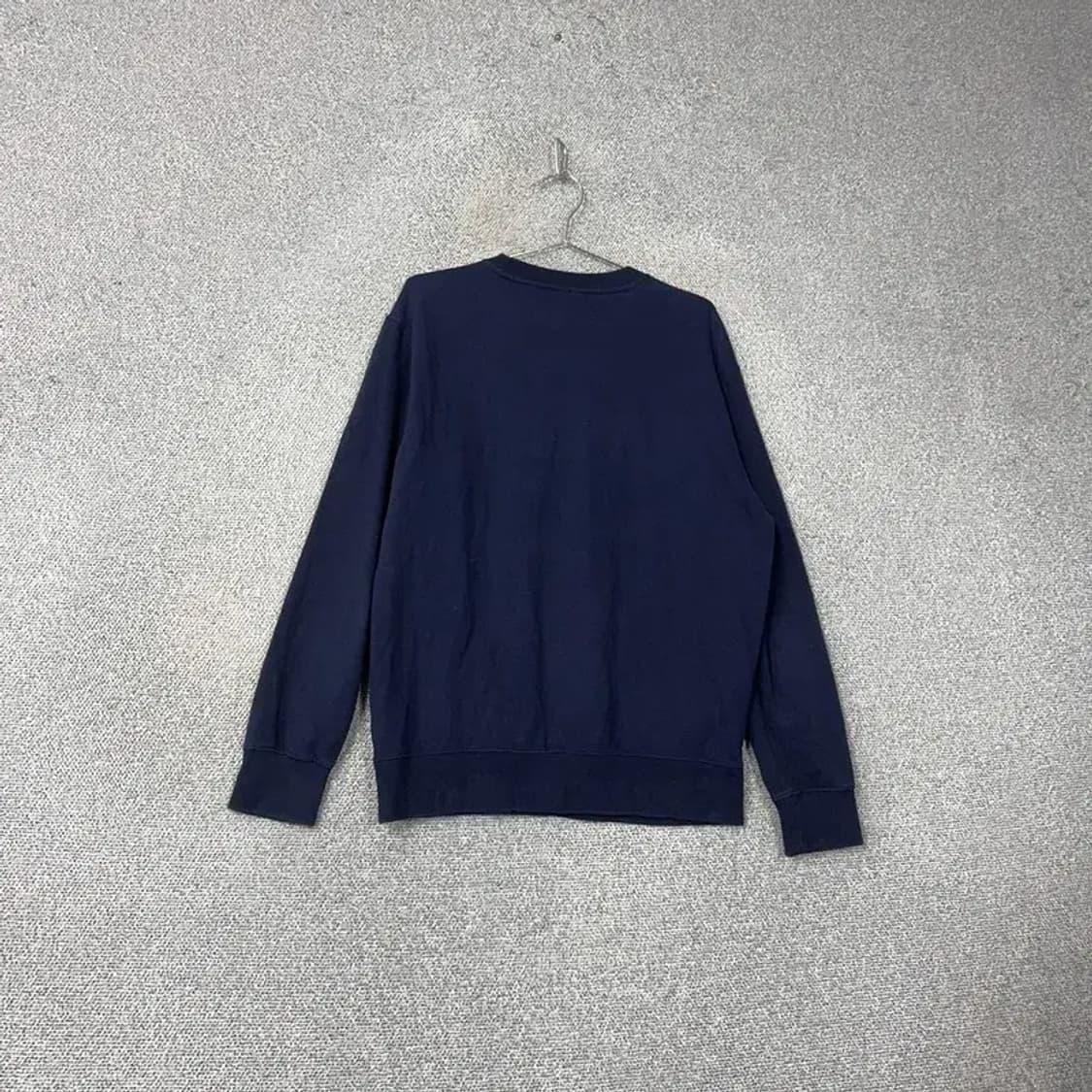 해지스 피즈 네이비 로고 맨투맨 M 상품이미지2