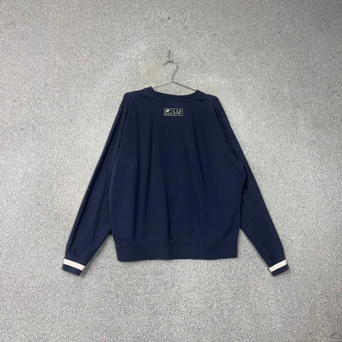 나이키 에어 기모 네이비 맨투맨 L 상품이미지2