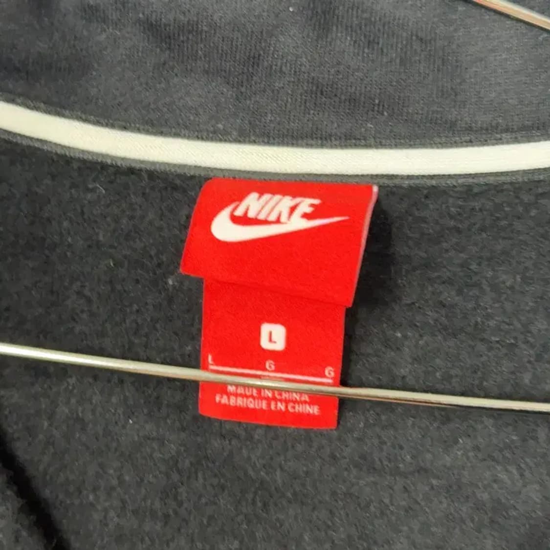나이키 에어 프린팅 반집업 빈티지 웜업 L 상품이미지3