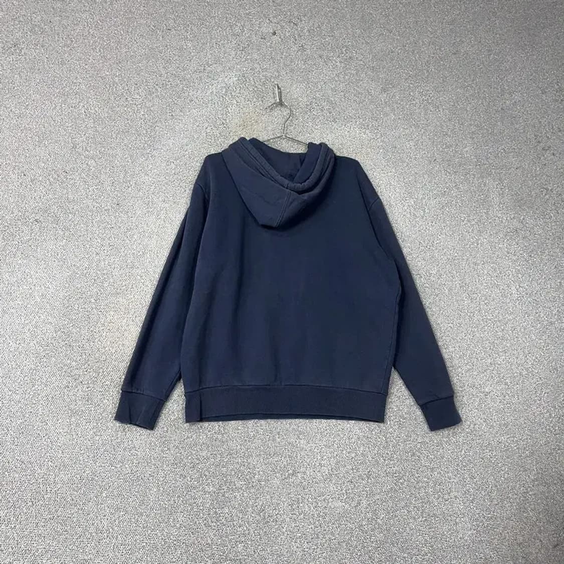 뉴발란스 프린팅 네이비 후드티 XL 상품이미지2