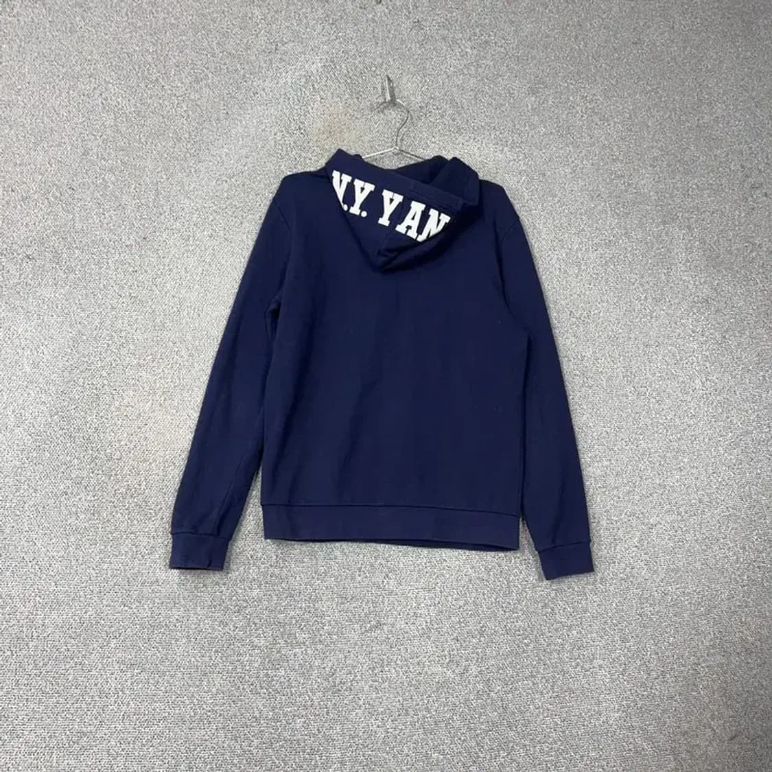 MLB 뉴욕양키즈 로고 네이비 후드티 100 상품이미지2