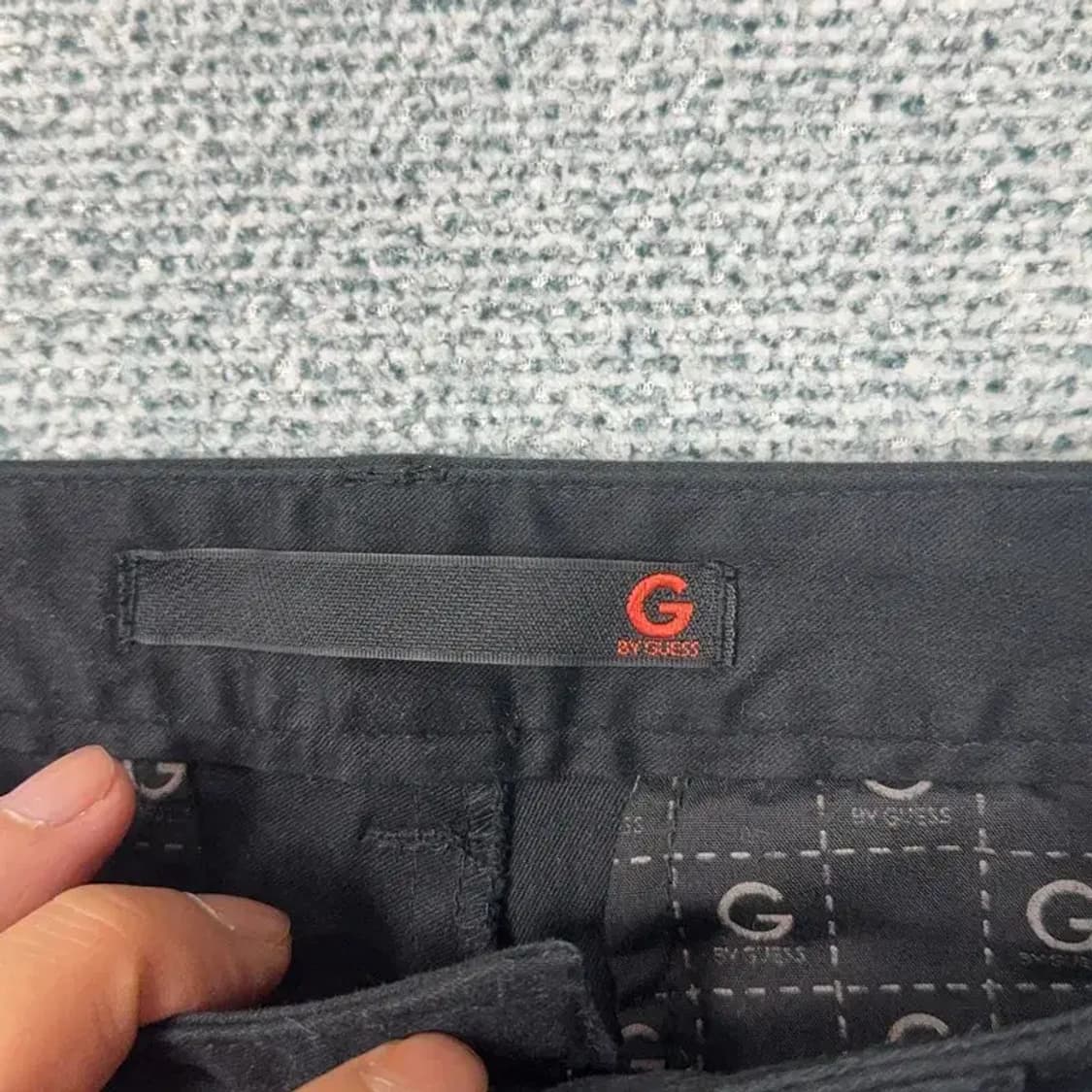 게스 블랙 스판 스키니진 25 상품이미지5