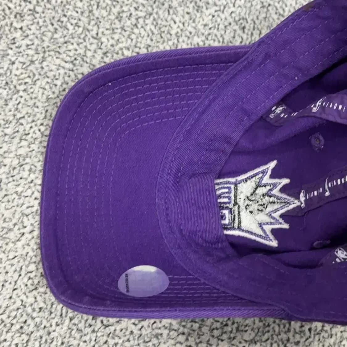 리복 새크라멘토 자수 로고 퍼플 빈티지 볼캡 상품이미지5