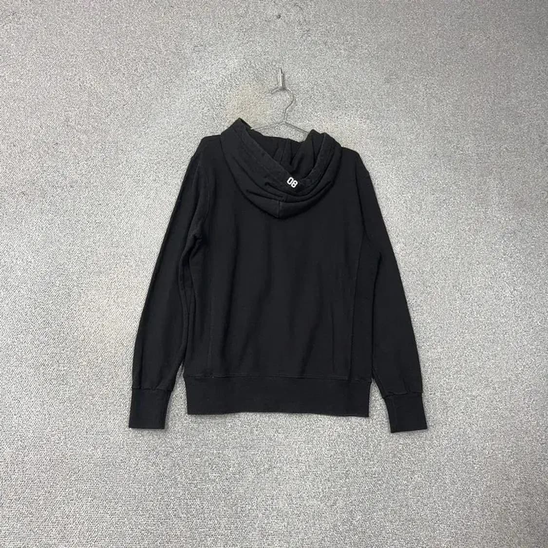 커버낫 프린팅 블랙 후드티 M 상품이미지2