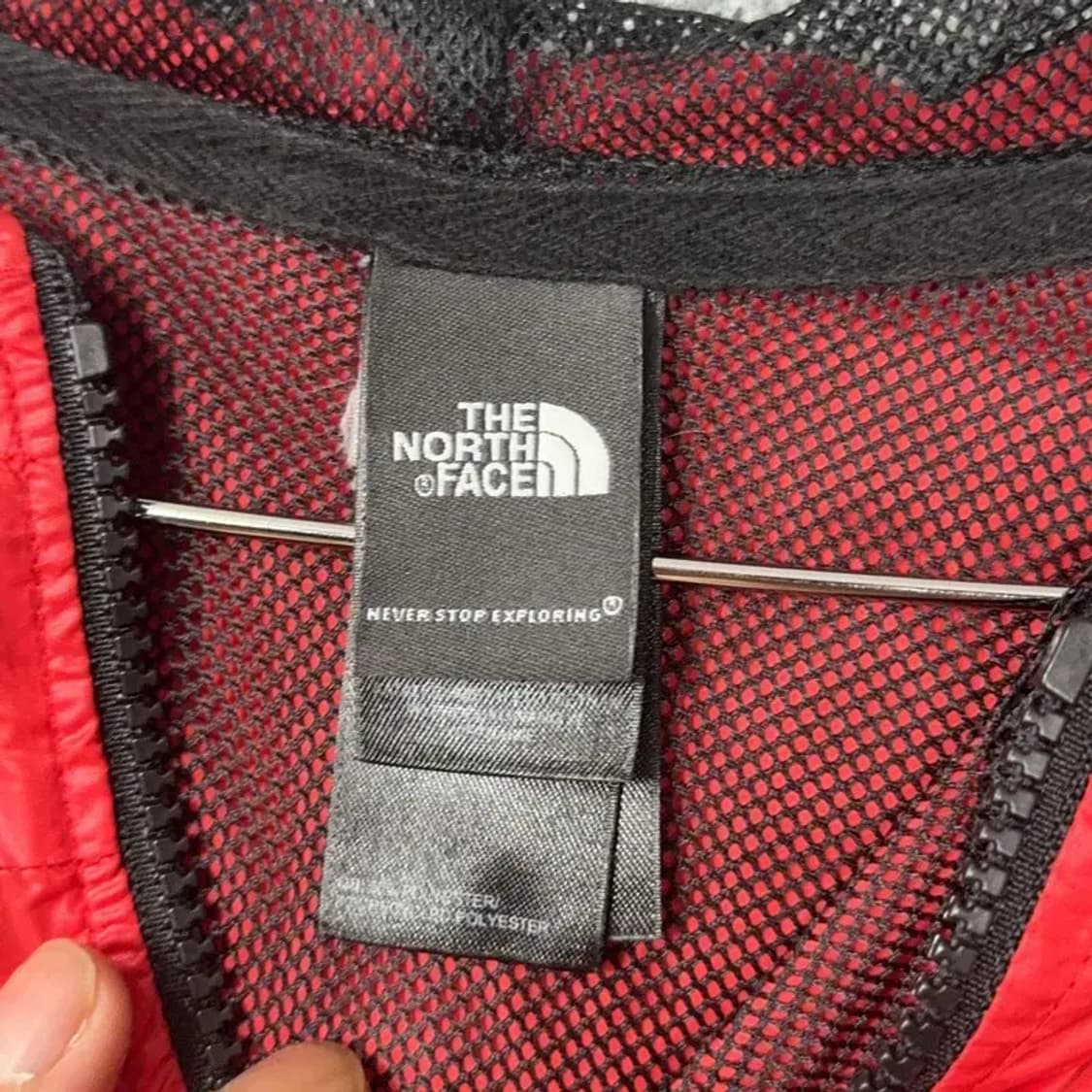 노스페이스 투톤 경량 바람막이 L 상품이미지4