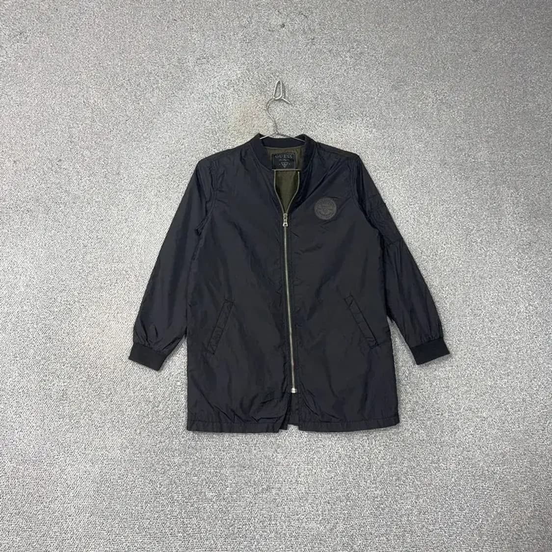 게스 여성 블랙 블루종 자켓 M 상품이미지1