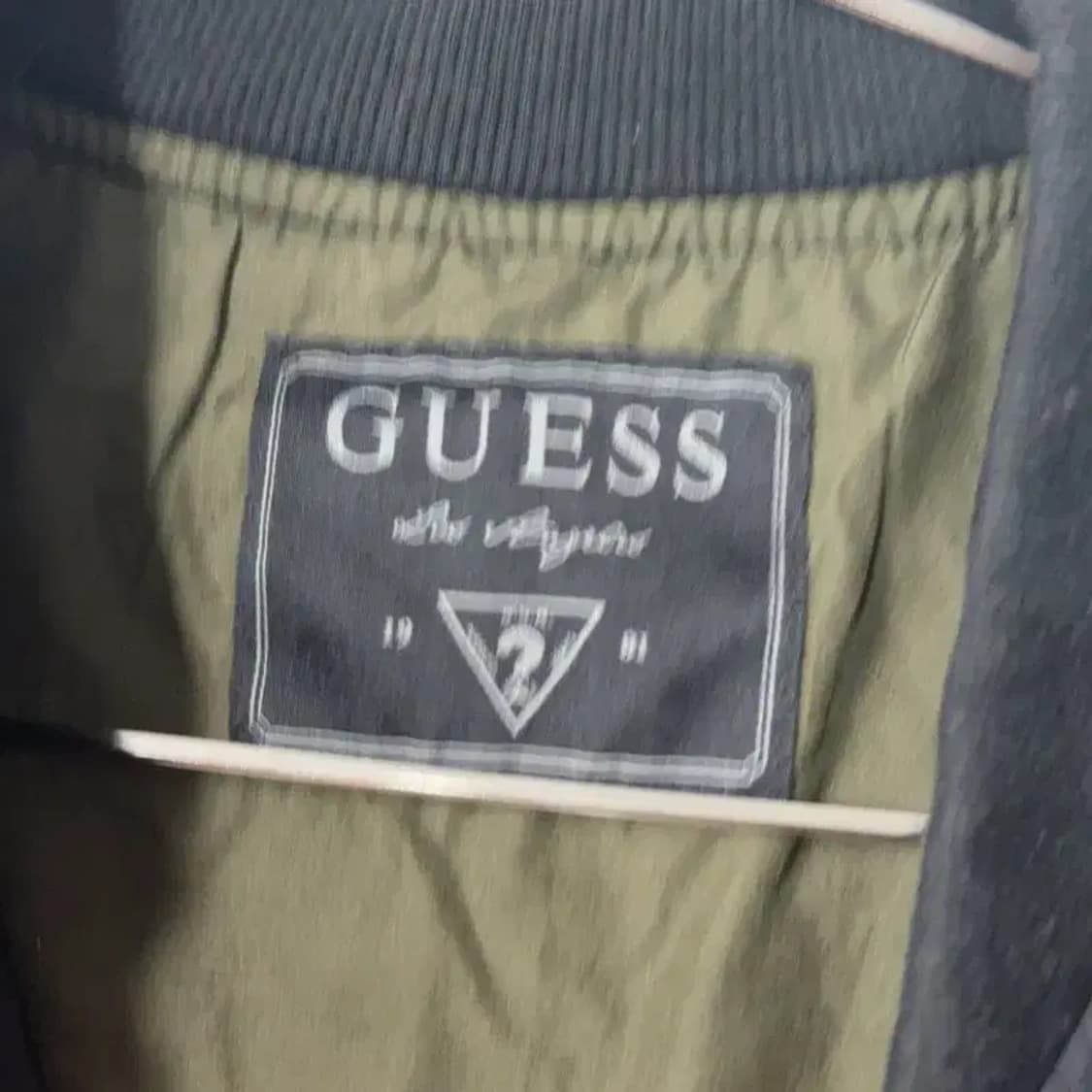 게스 여성 블랙 블루종 자켓 M 상품이미지3