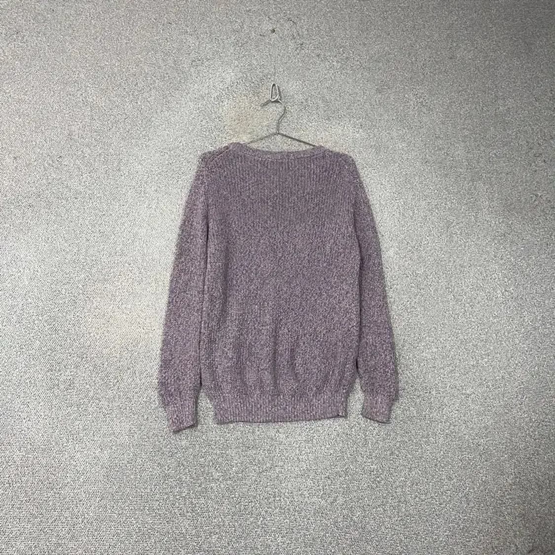 유니클로 여성 캐주얼  퍼플 니트 XL 상품이미지2