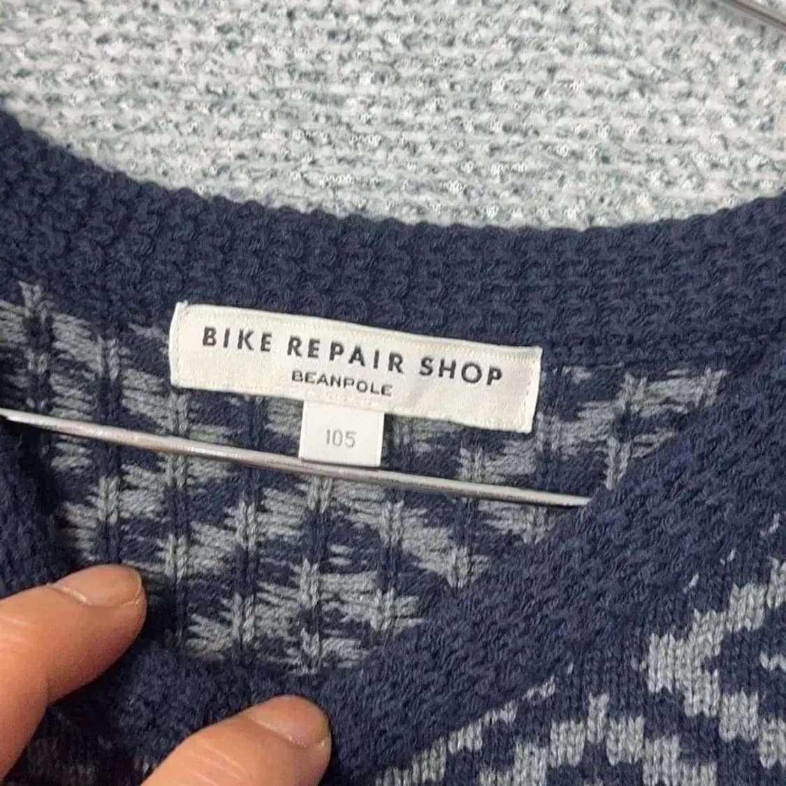 빈폴 남성 캐주얼 패턴 그레이 니트 105 상품이미지5