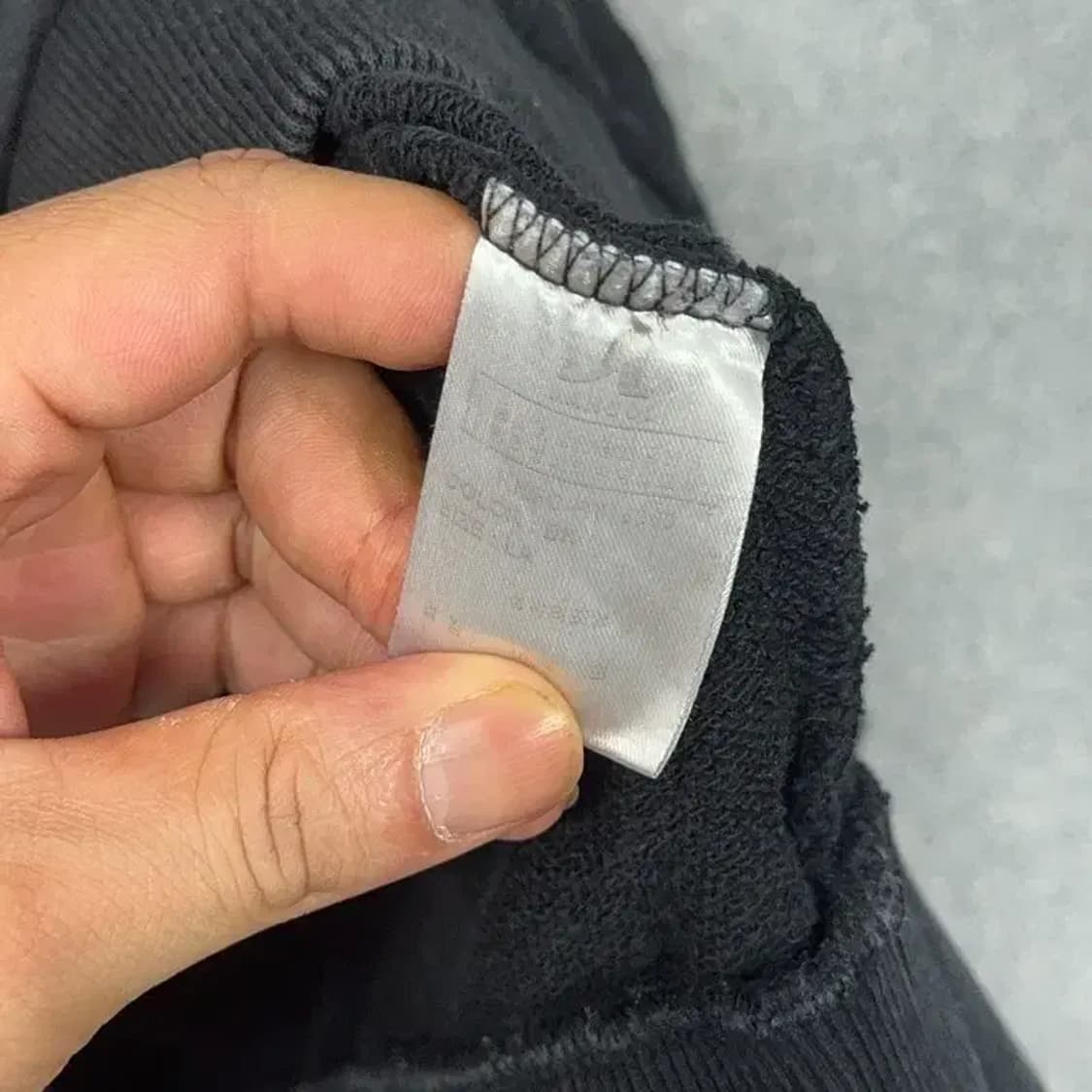 캉골 로고 캐주얼 블랙 맨투맨 L 상품이미지4