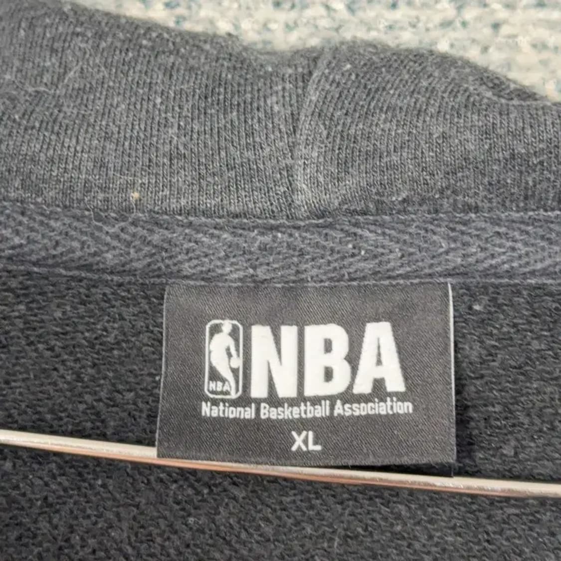 NBA 시카고불스 블랙 후드티 XL 상품이미지3