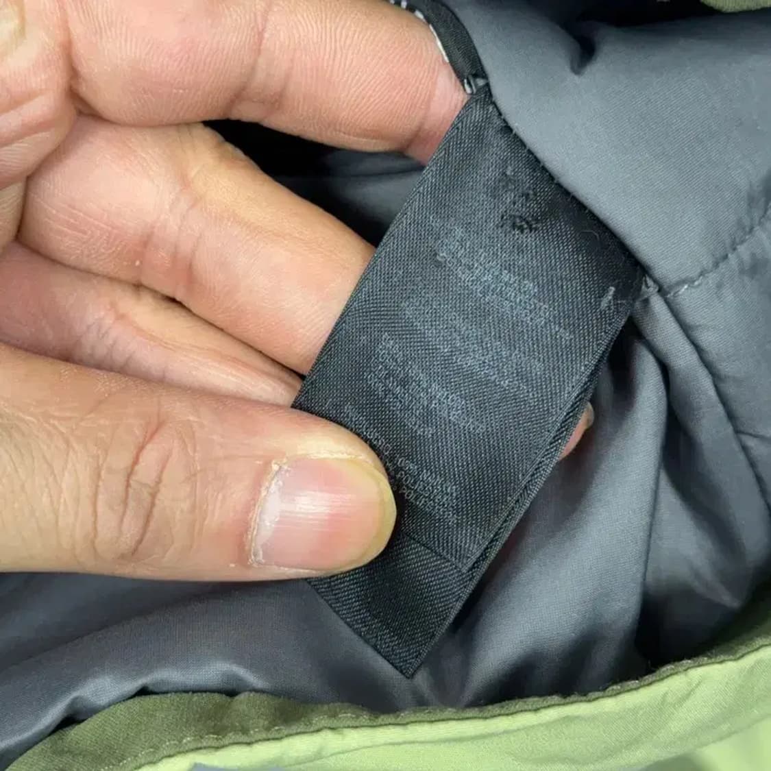 노스페이스 라이트 그린 기능성 바람막이 점퍼 자켓 S 상품이미지4