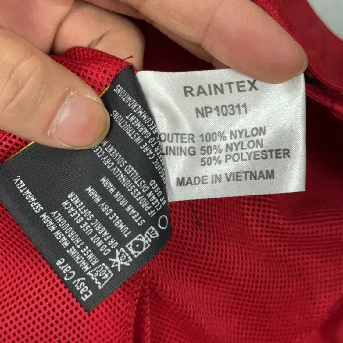 노스페이스 레드 고어텍스 기능성 여성 바람막이 S 상품이미지5
