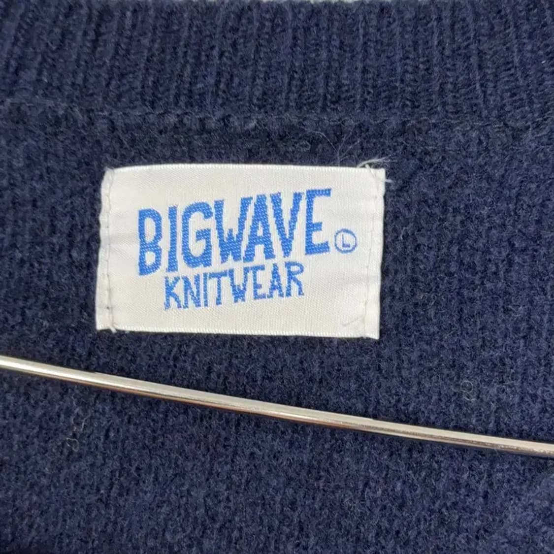 빅웨이브 프린팅 니트 100 상품이미지3