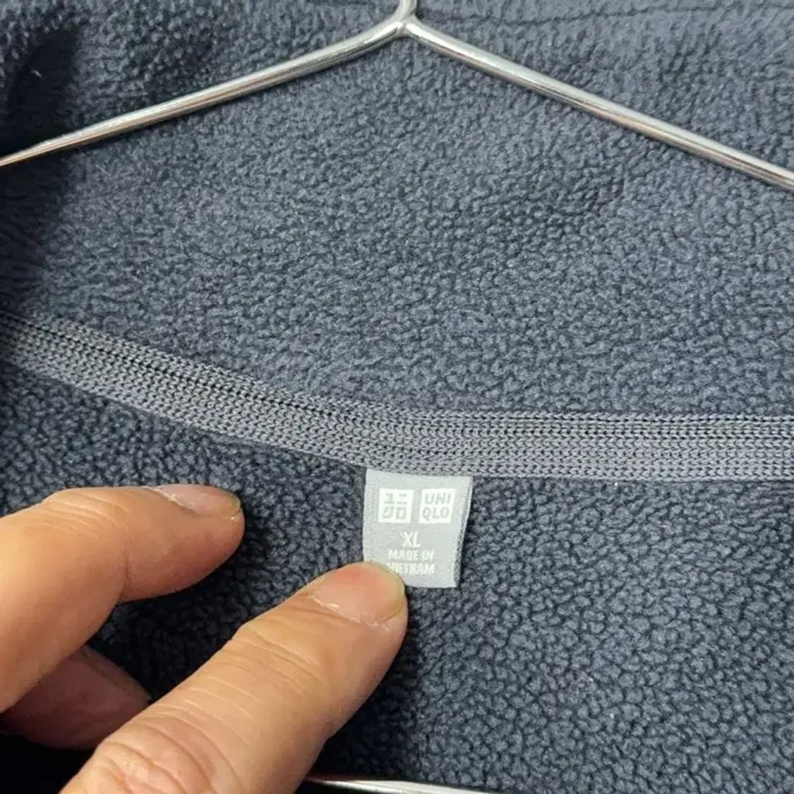 유니클로 남성 캐주얼 후리스 집업 M 상품이미지3