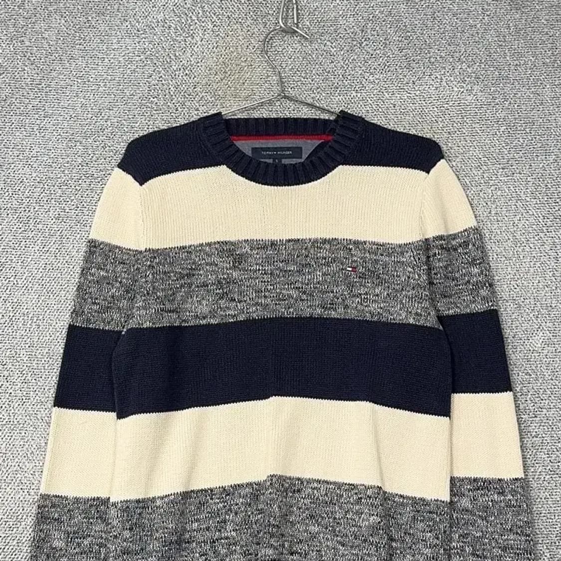 타미힐피거 스트라이프 남성 캐주얼 니트 90 상품이미지3