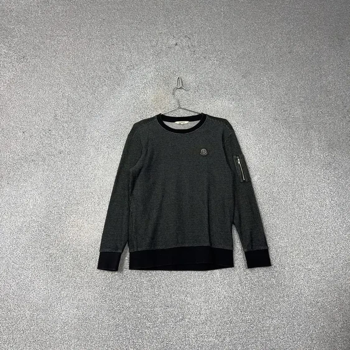 빈폴 아웃도어 로고 그레이 코튼 맨투맨 95 상품이미지1