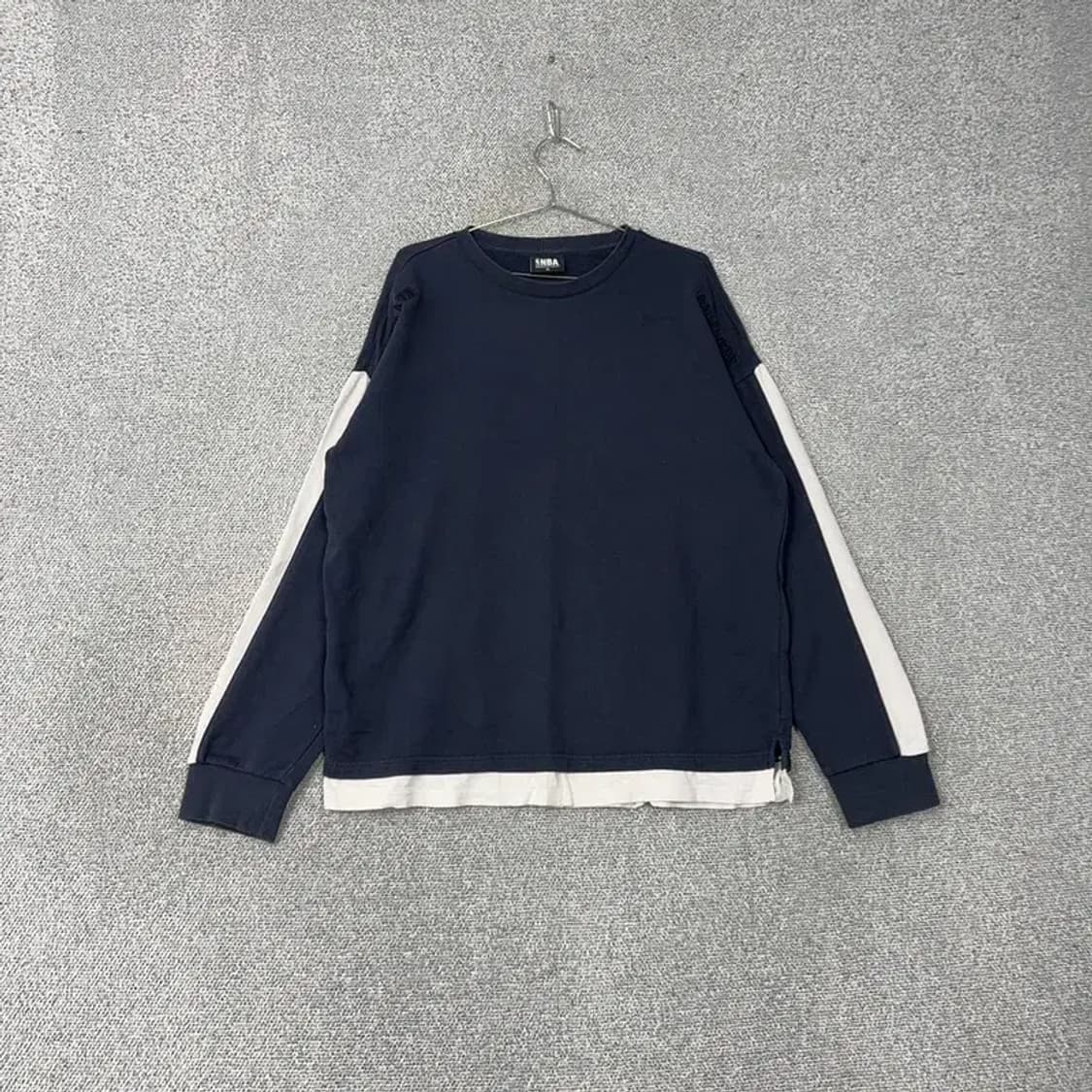 NBA 클리블랜드 네이비 레이어드 롱 슬리브 긴팔티 XL 상품이미지1
