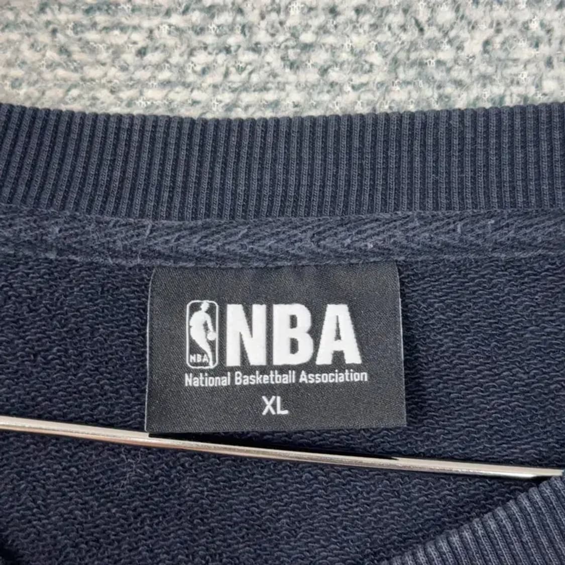 NBA 클리블랜드 네이비 레이어드 롱 슬리브 긴팔티 XL 상품이미지3