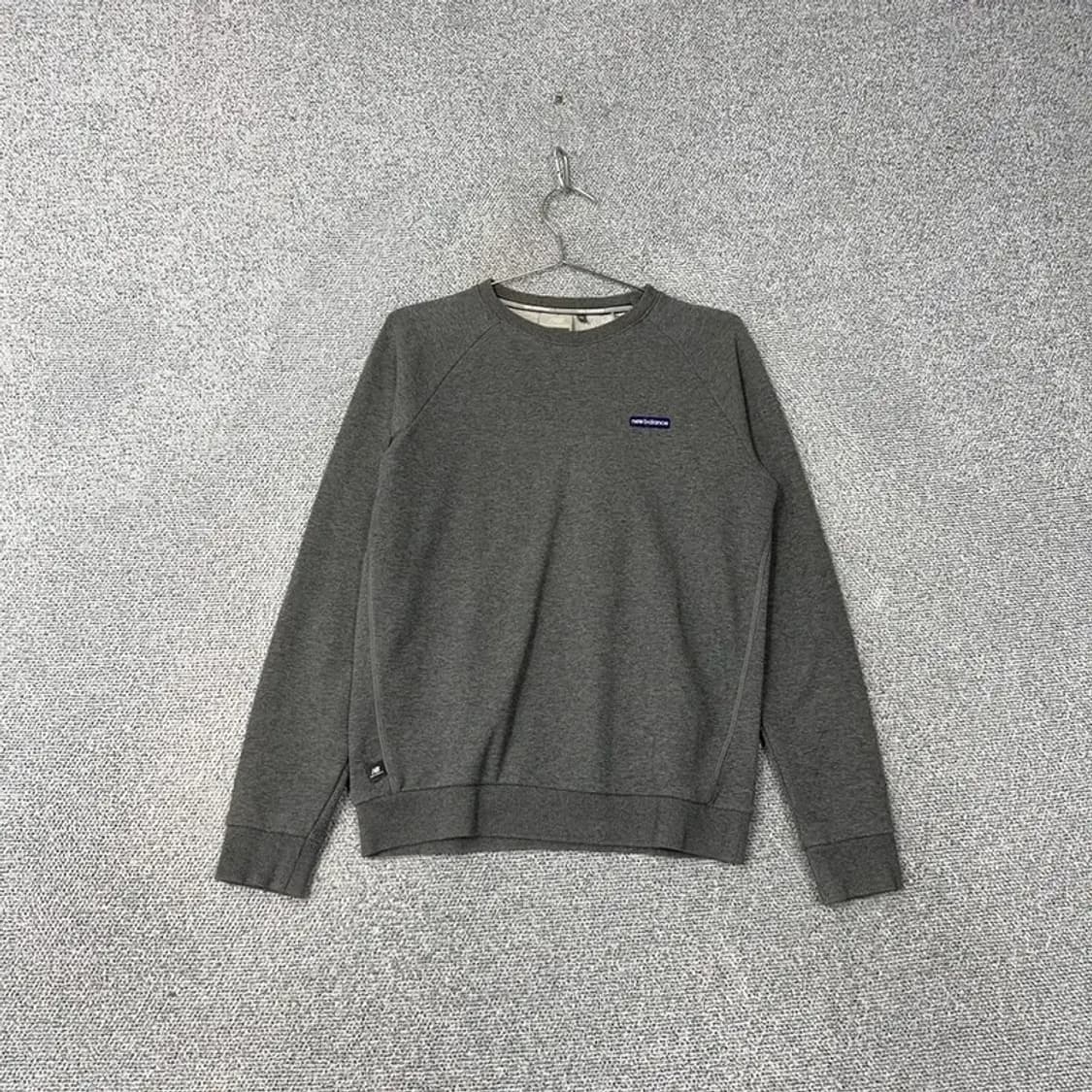 뉴발란스 로고 그레이 맨투맨 90 상품이미지1