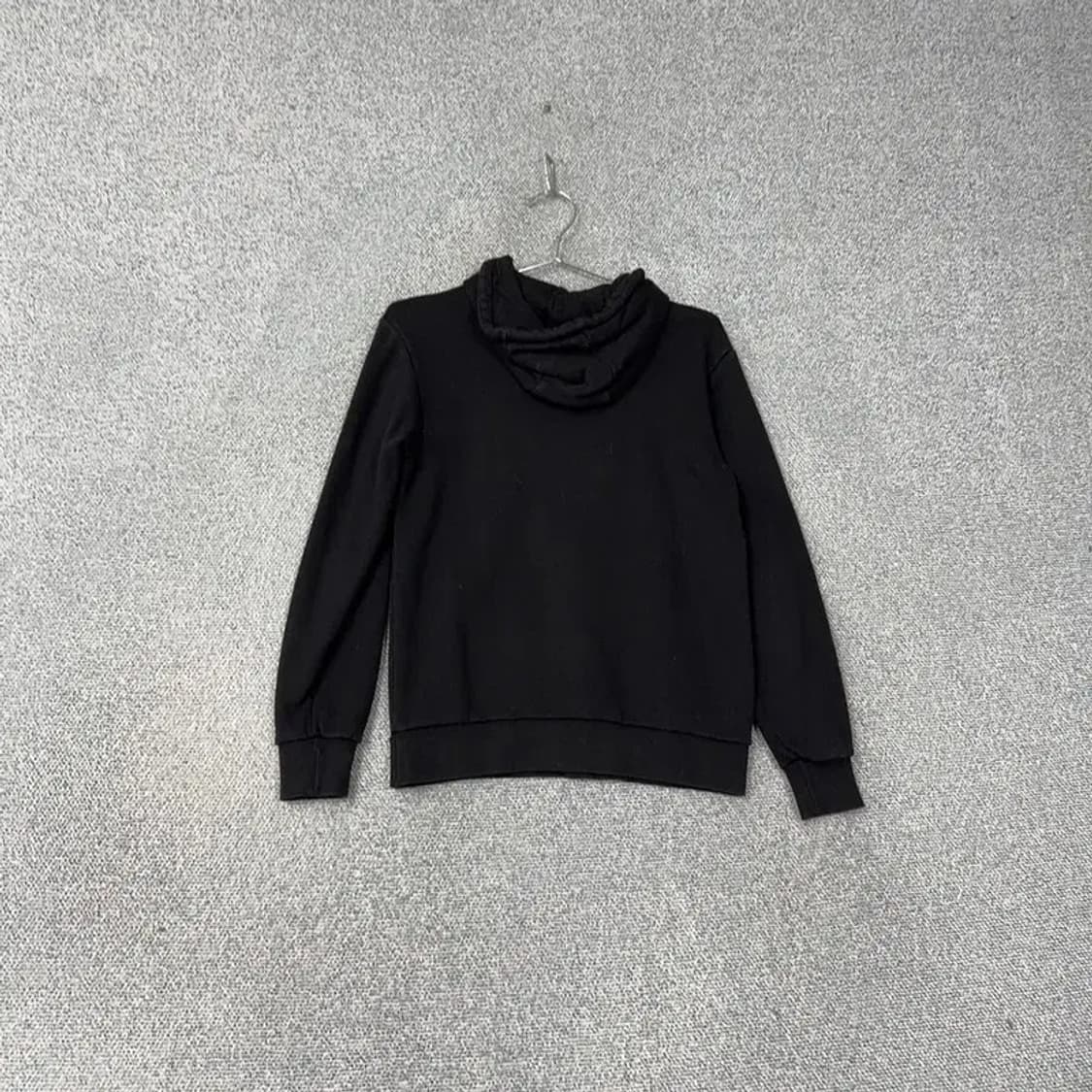 나이키 스우시 프린팅 블랙 후드티 M 상품이미지2