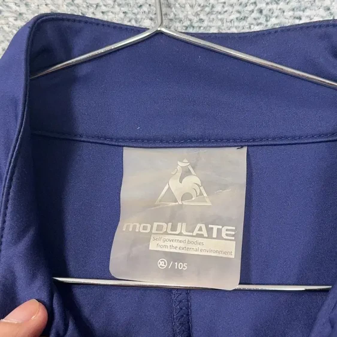 르꼬끄 남성 기능성 네이비 집업 져지 XL 상품이미지3