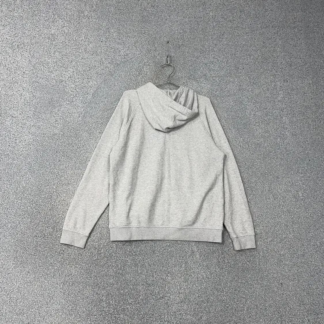 아디다스 빅로고 프린팅 그레이 후드티 L 상품이미지2