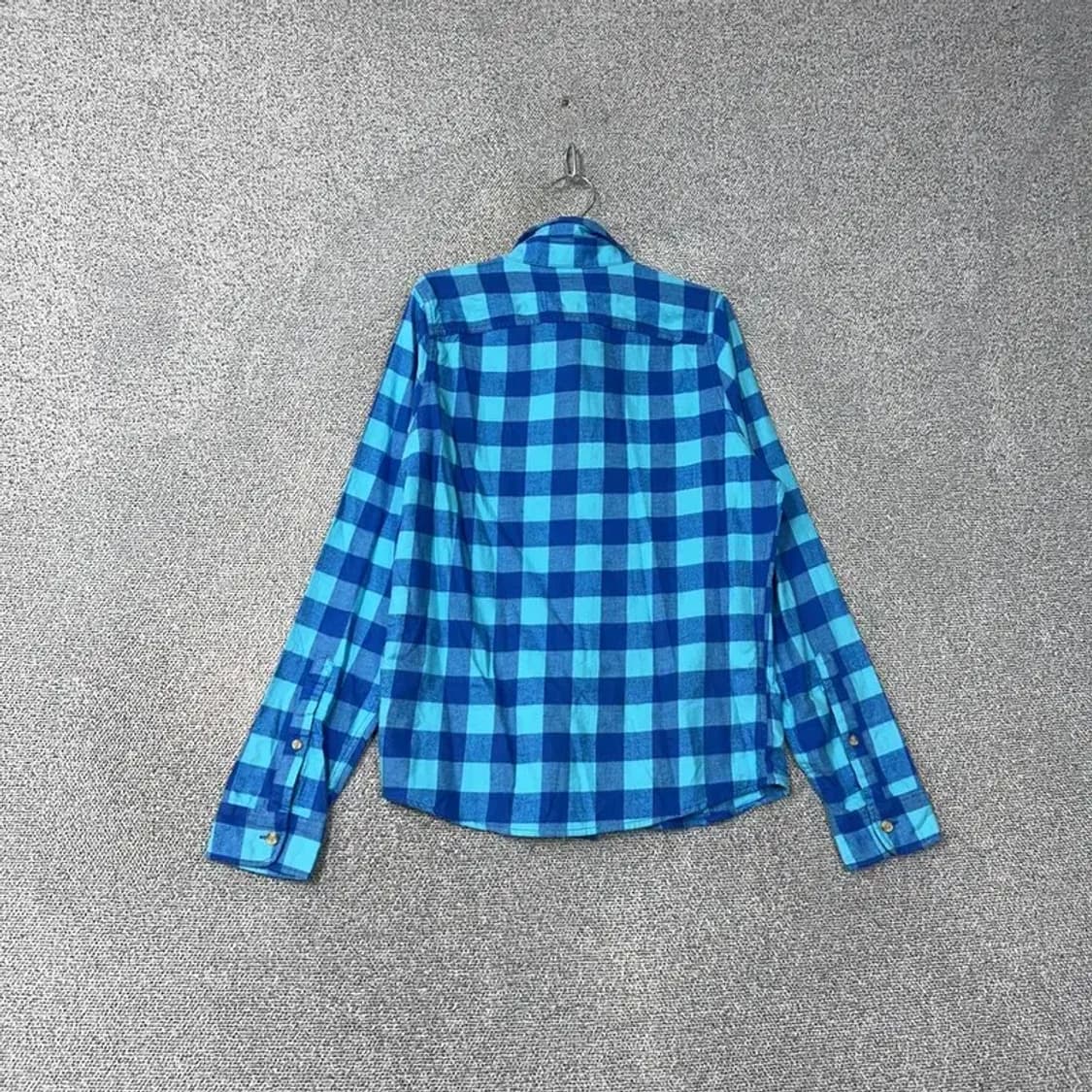 홀리스터 캐주얼 블루 체크 셔츠 L 상품이미지2