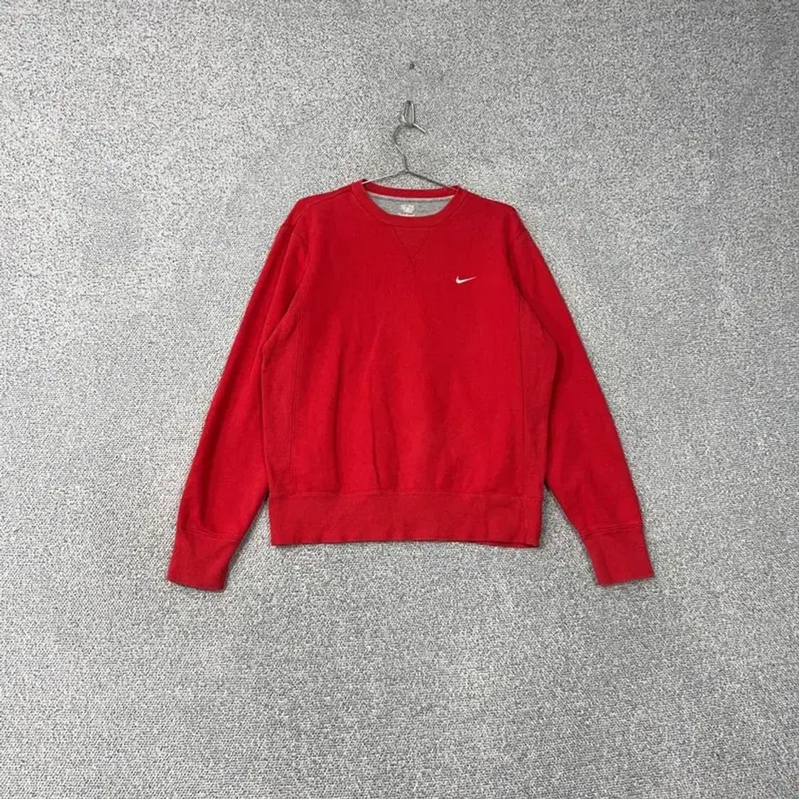 나이키 레드 로고 스우시 캐주얼 맨투맨 M 상품이미지1
