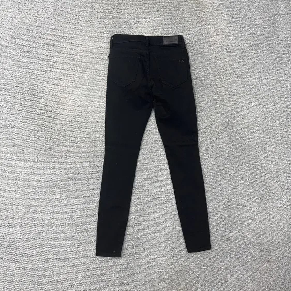 알마니 익스체인지 여성 블랙 청바지 26 상품이미지2
