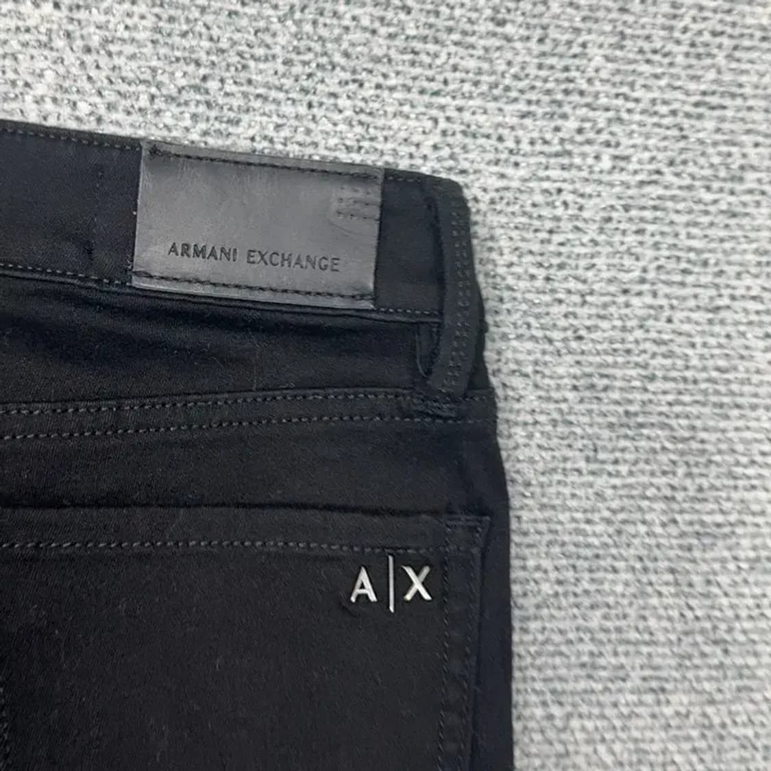 알마니 익스체인지 여성 블랙 청바지 26 상품이미지6