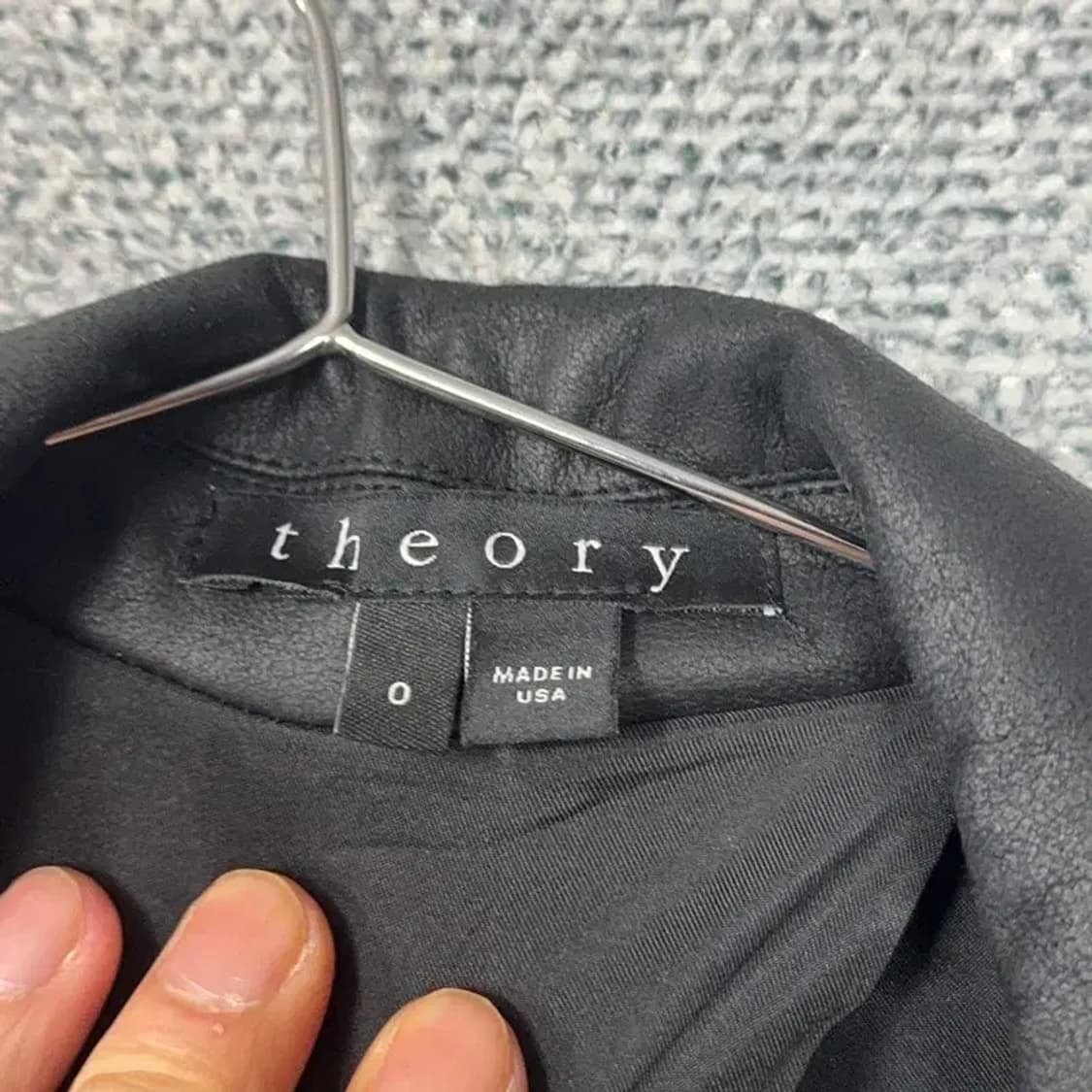 띠어리 여성 블랙 블레이저 0사이즈 상품이미지3