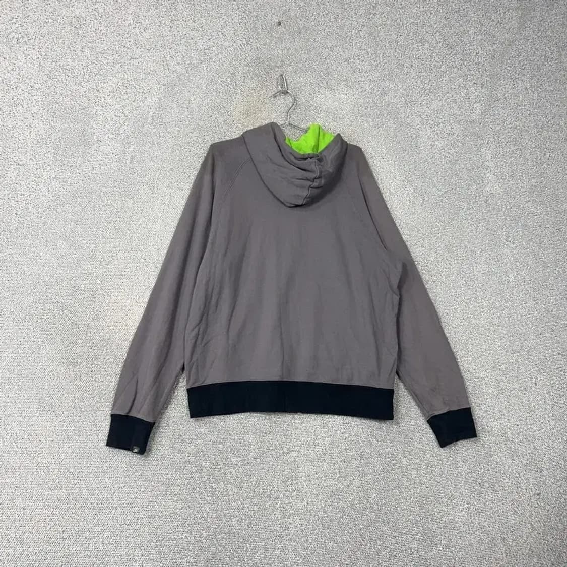 나이키 스우시 형광 그레이 후드집업 L 상품이미지2