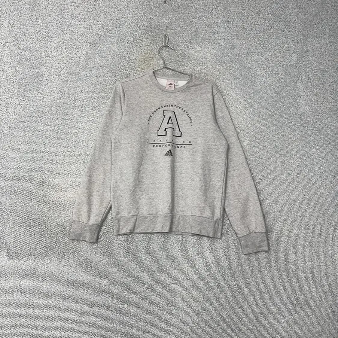 아디다스 프린팅 그레이 맨투맨 95 상품이미지1