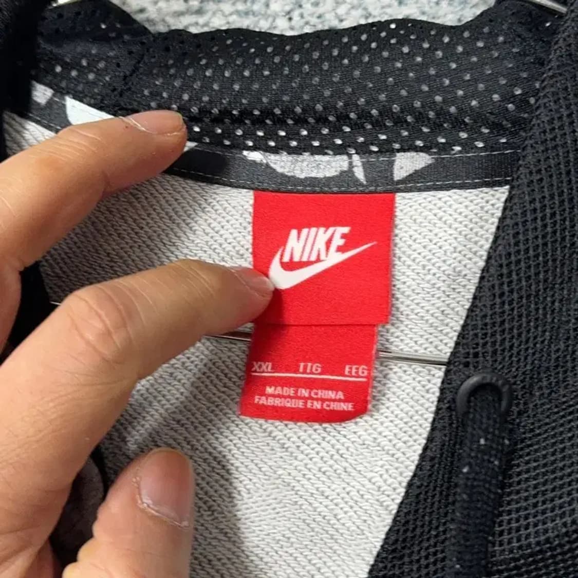 나이키 에서 그레이 후드집업 XXL 상품이미지3