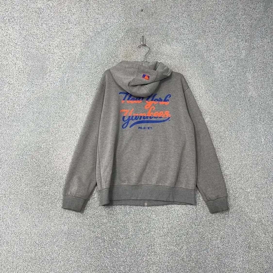 MLB 뉴욕양키즈 그레이 후드집업 100 상품이미지2