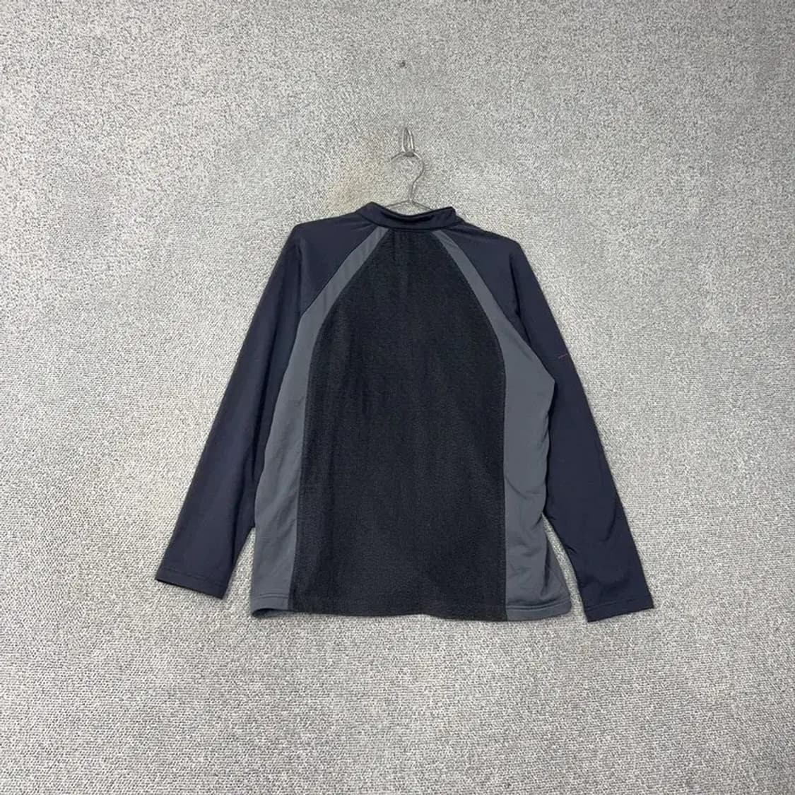 밀레 남성 로고 기능성 등산 운동 반집업 긴팔티 100 상품이미지2