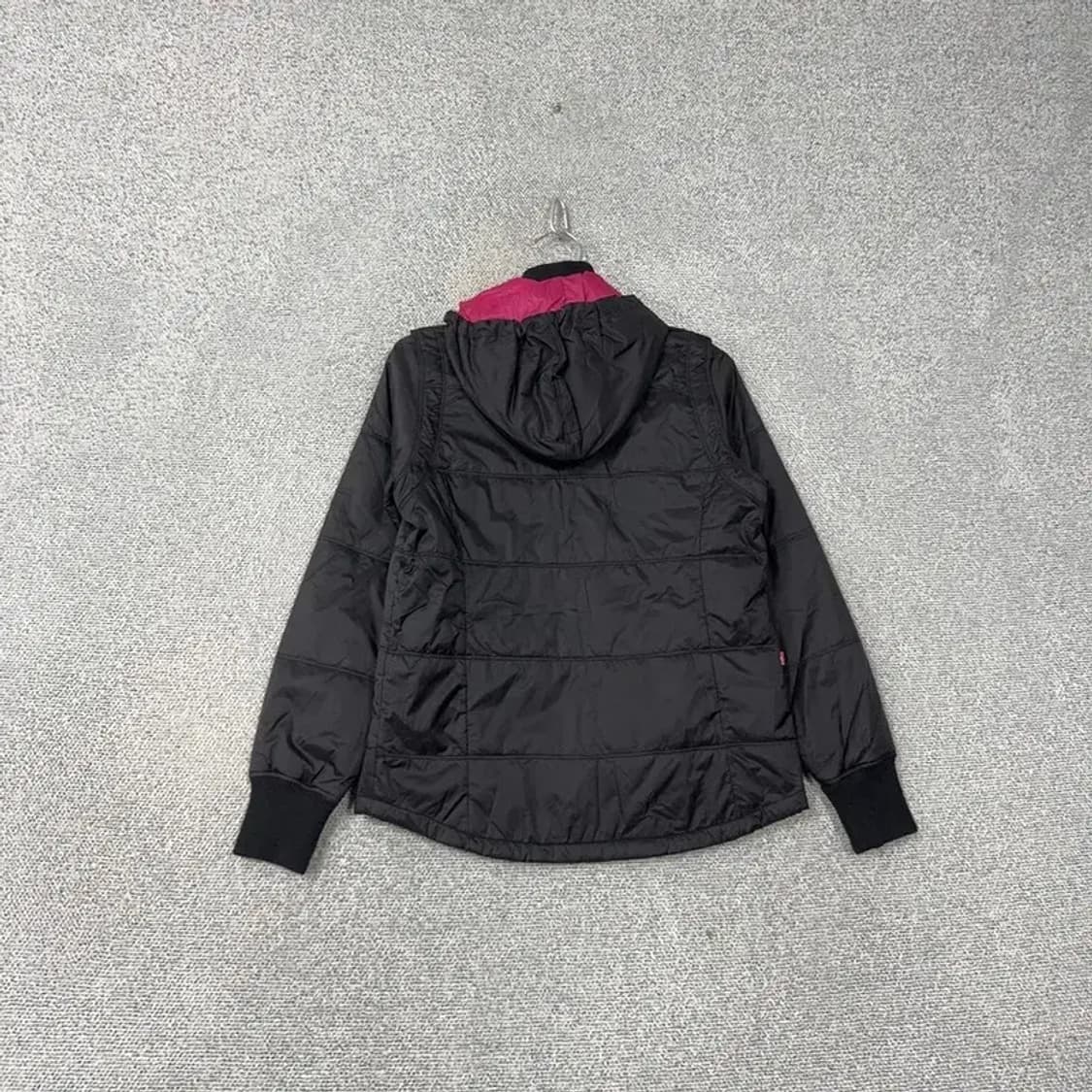 리복 로고 핑크포인트 여성 기능성 경량 패딩 점퍼 95 상품이미지2