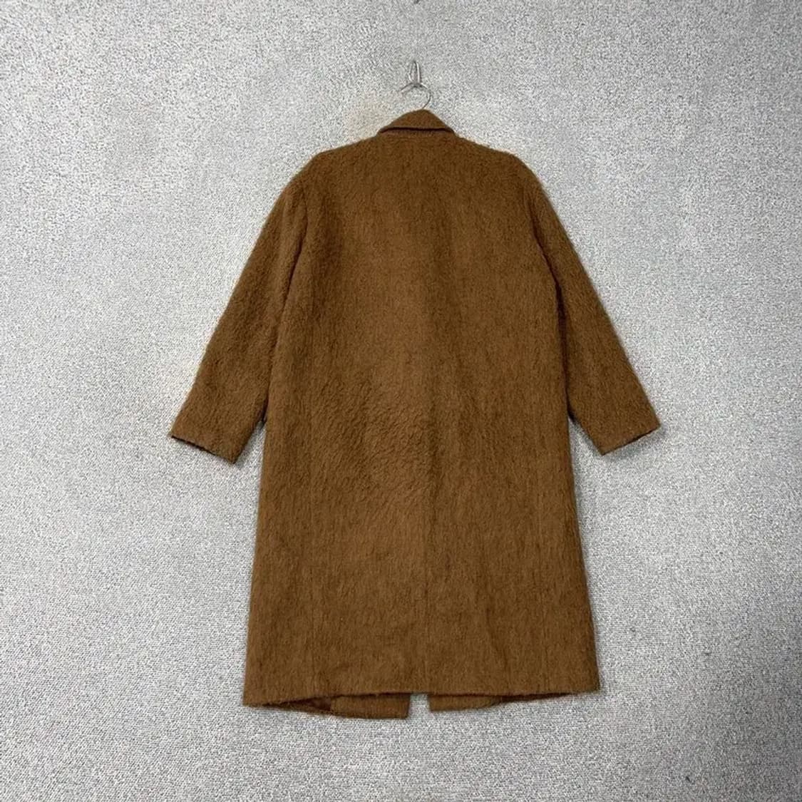 톰보이 여성 클래식 브라운 맥시 코트 F 상품이미지2