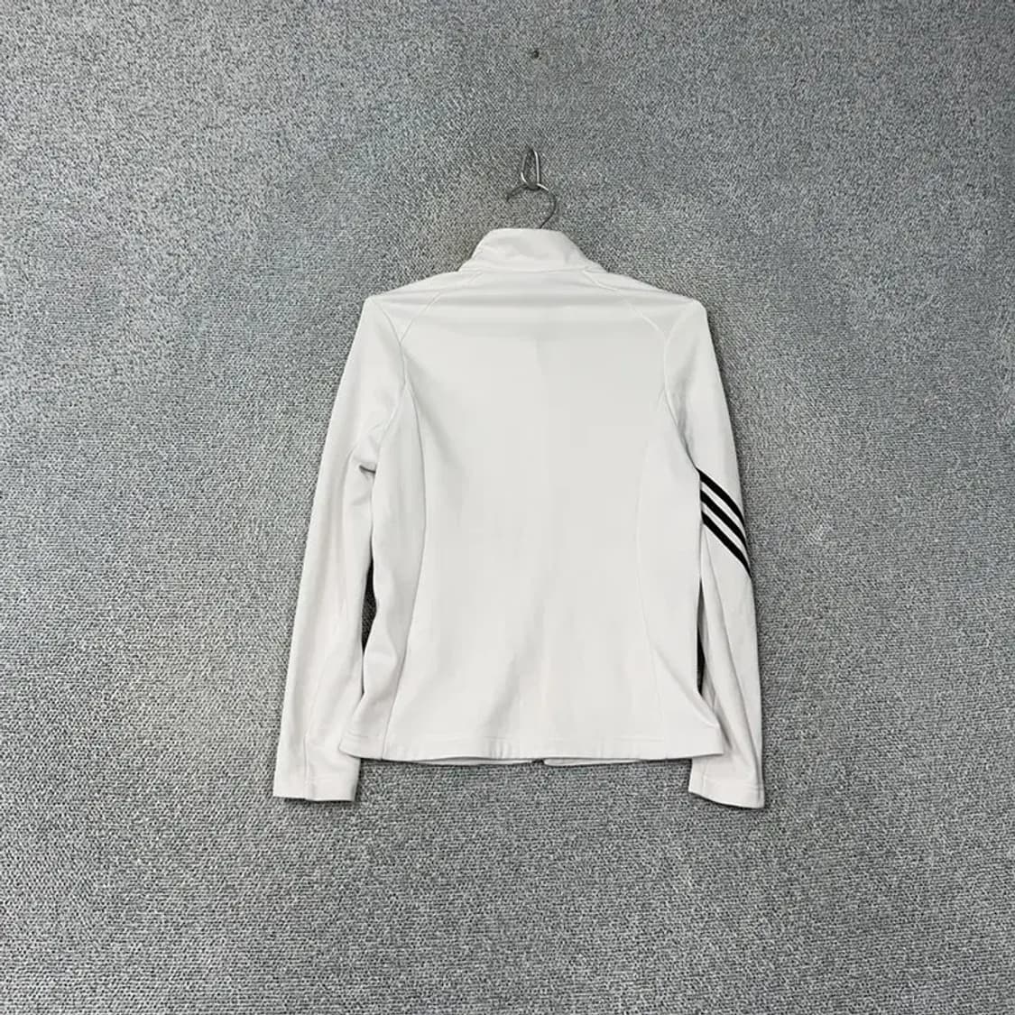 아디다스 완장 로고 퀄팅 화이트 기능성 집업 자켓 S 상품이미지2